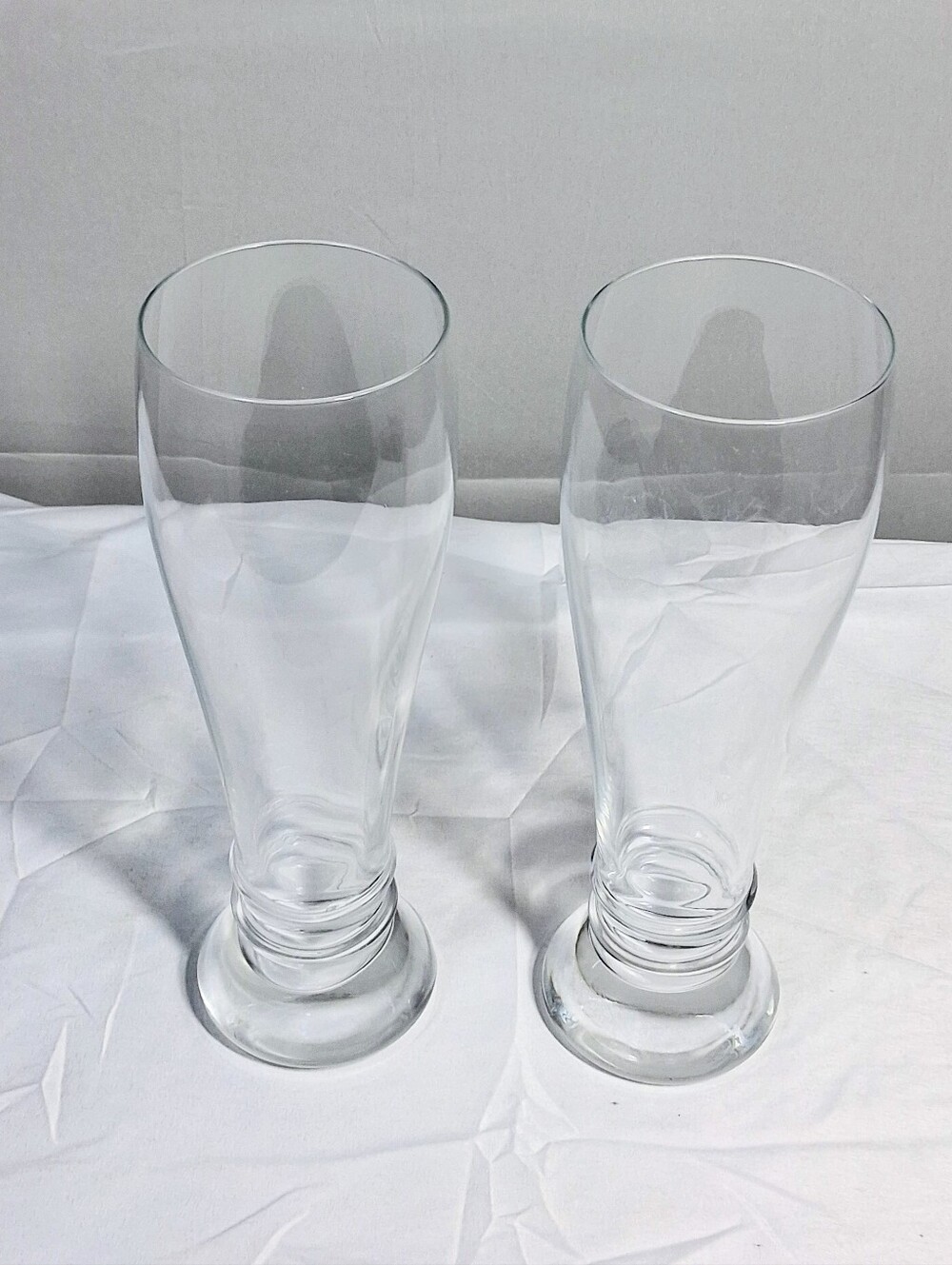 Schott Zweisel Bavaria 10" Tall 22 Oz. Heavy Crystal Pilsner Beer Glasses